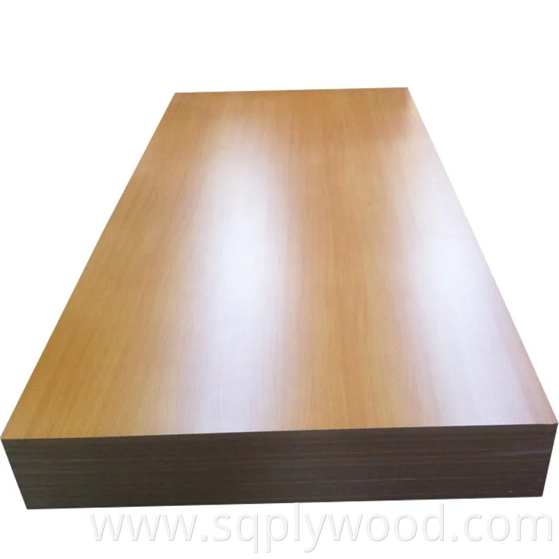 18mm Laminated/Raw/Slot/UV/Hmr/Veneer/Melamine MDF for Furniture